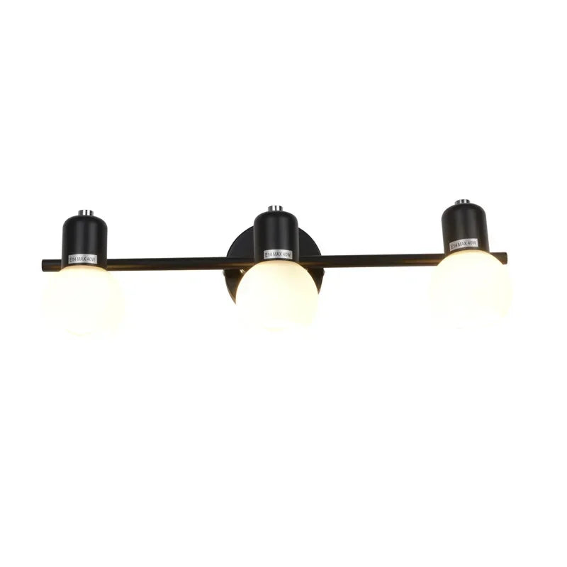 American LED Mirror Front Lights Bathroom Vanity Cabinets Mirror Cabinet Lights Retro Bedroom Lighting Fixtures Front Lights