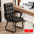 Ergonomic Office Chair with High Back Lumbar Support and Latex Seat Cushion PU Leather Executive Chai Home Office Furniture