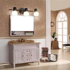 American LED Mirror Front Lights Bathroom Vanity Cabinets Mirror Cabinet Lights Retro Bedroom Lighting Fixtures Front Lights