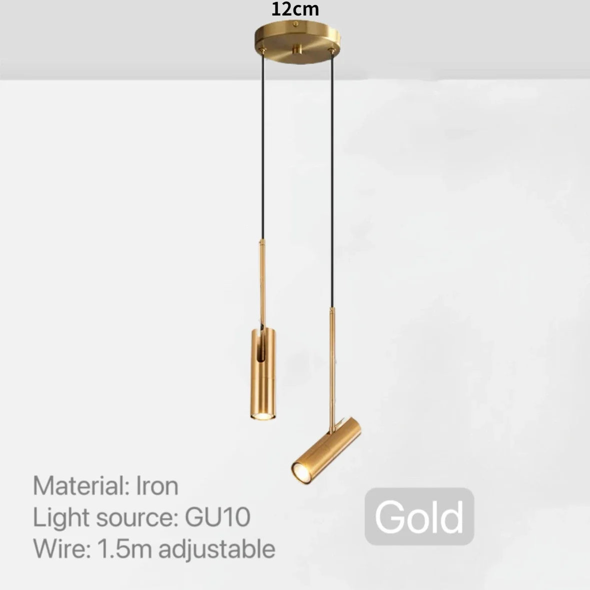 Rotatable Spotlight LED Pendant Lights for Restaurant Kitchen Living Dining Room Bathroom Reading Lighting Modern Hanging Lamp