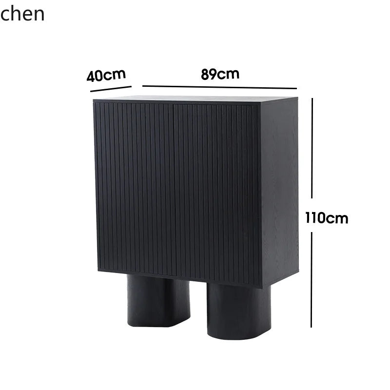 HXL Sideboard Cabinet Wall-Mounted Storage Cabinet Tea Wine Cabinet Organizer