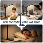 Dimmable 3-In-1 LED Desk Lamp-Wireless Charger, Magnetic Wall Light & Handheld Flashlight, Detachable Reading Light，Customizable