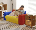 Modular Children'S Sofa for Living Room Hotel Villa with Sponge Filled Colorful Upholstered Furniture