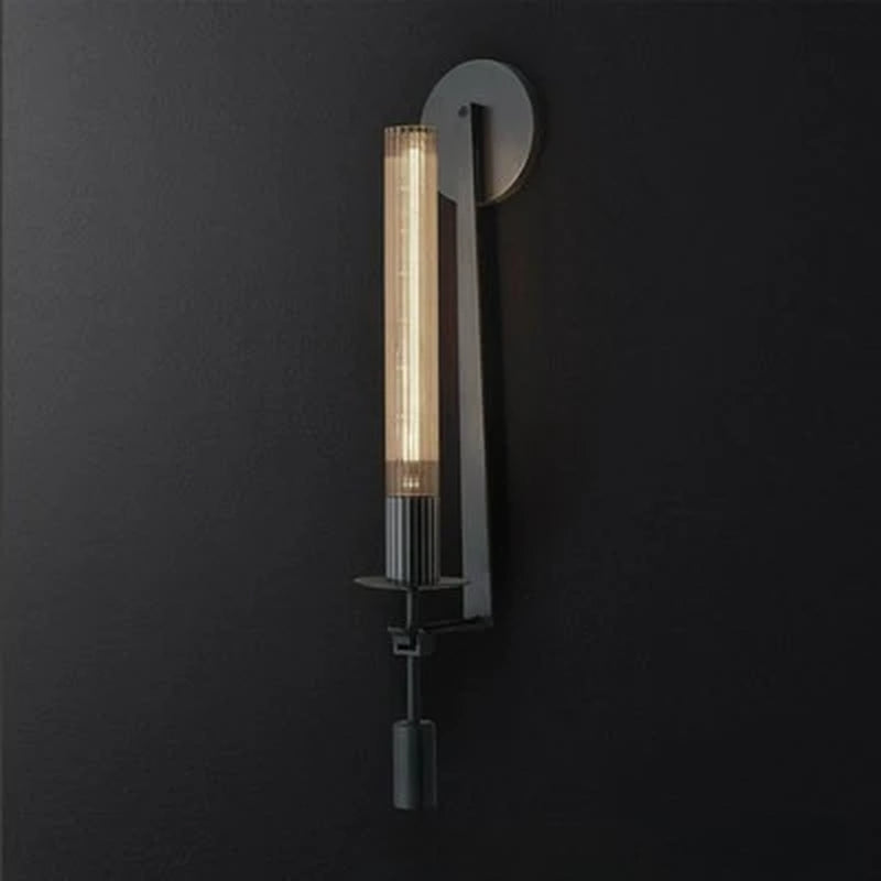 Simple Postmodern Scandinavian Wall Lamp for Hotel Bedroom Bedside Lamp Creative Light Luxury Corridor Background Decor Lighting