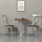 American Industrial Style Old Coffee Shop Restaurant Retro Pub Commercial Leisure Complete Set of Tables and Chairs