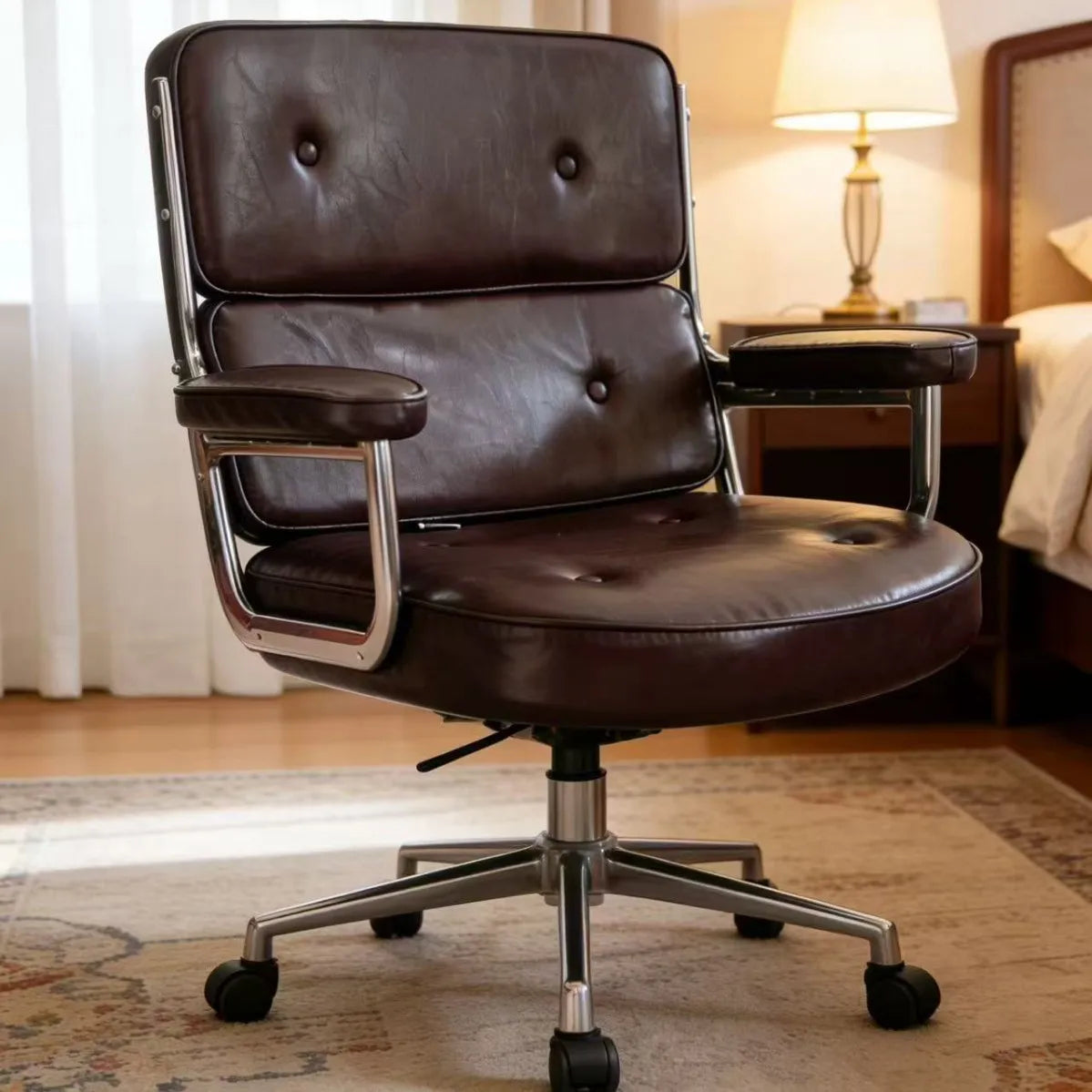 Lifting Computer Chair, Home Boss Chair, Study Office Swivel Chair