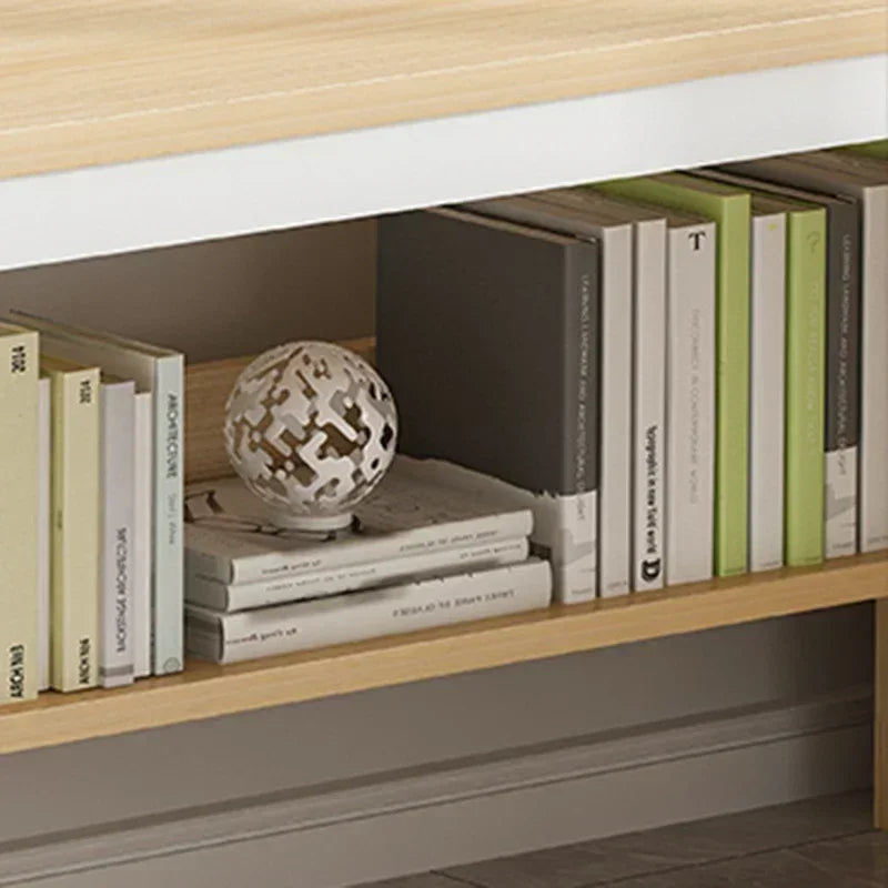 Office Desk, Computer Desk, Multi-Layer Solid Wood Board, Multiple Sizes Available, Suitable for Study and Office