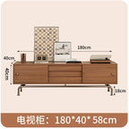 Modern Simple Tv Console Cabinet Elegant Style Personality Simple Tv Stands Boho Decoration Fernsehschrank Living Room Furniture