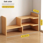 Bookshelf Desktop Shelf Multi-Layer Telescopic Office Desk Small Desk Storage Simple Bookcase