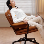 Adjustable height mechanism on desk chair