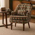 American Country fabric armchair type A
