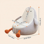 Avocado and penguin shaped kids chair dimensions