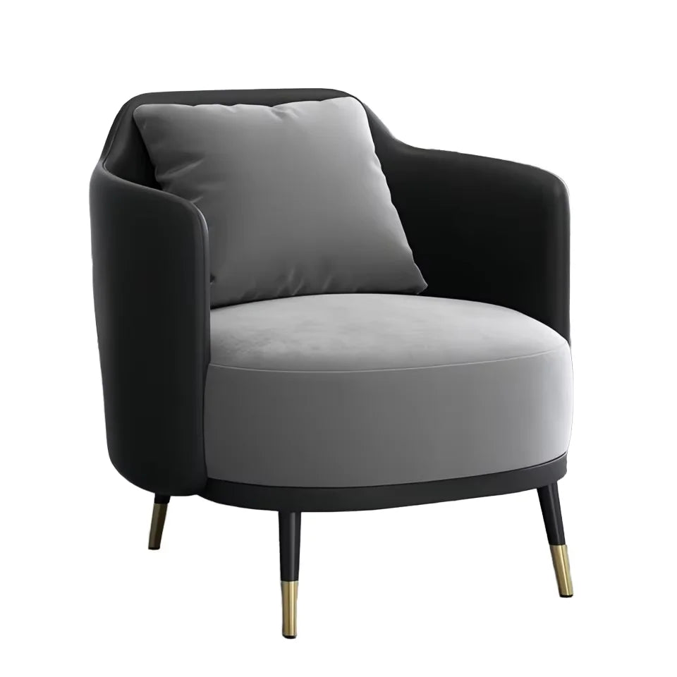 Light Luxury Leisure Business Office Hotel Lobby Reception Sofa Sales Office Reception Negotiation Chair
