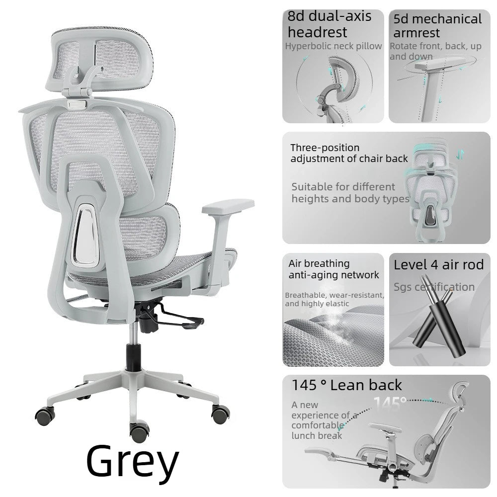 Ergonomic Chair Office Gaming Comfortable Adjustable Armrest Office Chair Relaxing Recline Chaises De Bureau Furniture
