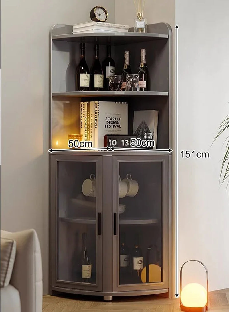 Living Room Wall Corner Cabinet Triangle Shelf against Wall Home Storage Organizer Corner Living Room Wall Shelf