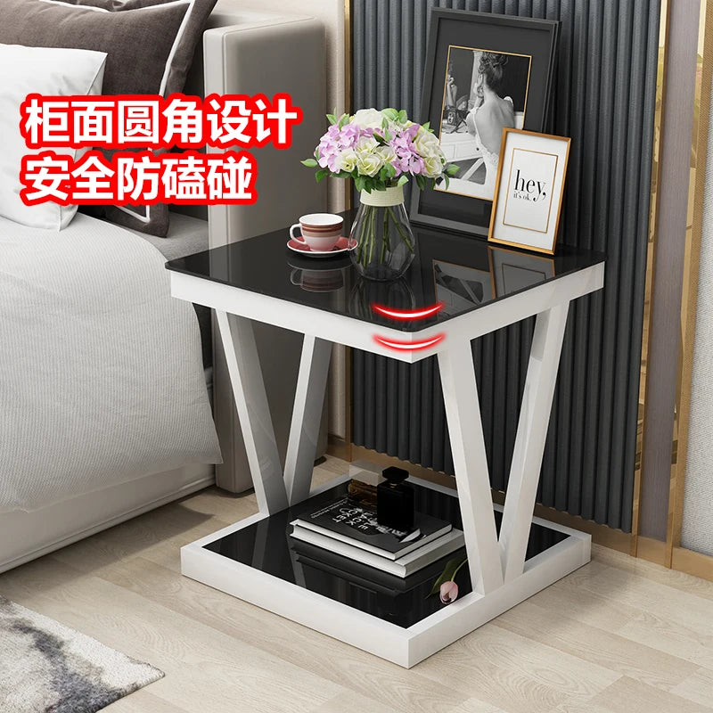 Mid Century Modern Bedroom Bedside Table Unique Organizer Comfortable Low Nightstand Decor Mini Muebles Garden Furniture Sets