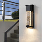 New Simple LED Outdoor Waterproof Wall Lamp Balcony Corridor Road Lamp Courtyard Villa Induction Lamp