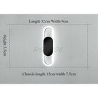 LED Bedroom Bedside Lamp Creative Personality Living Room Background Wall Lamp Wall Lamp Simple Modern Household
