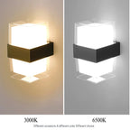 LED Wall Light 220V Rainproof Outdoor 10W Wall Sconce Lamp Bedroom Bedside Light Living Room Decor Lamp