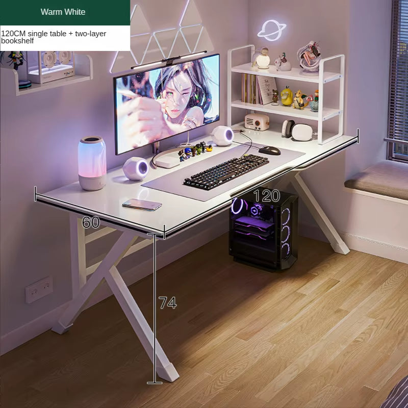 Computer Desks Webcast Gaming Desk Home Office Desk Ergonomic Table Modern Simple Bedchamber Desktop Study Table Office Desk