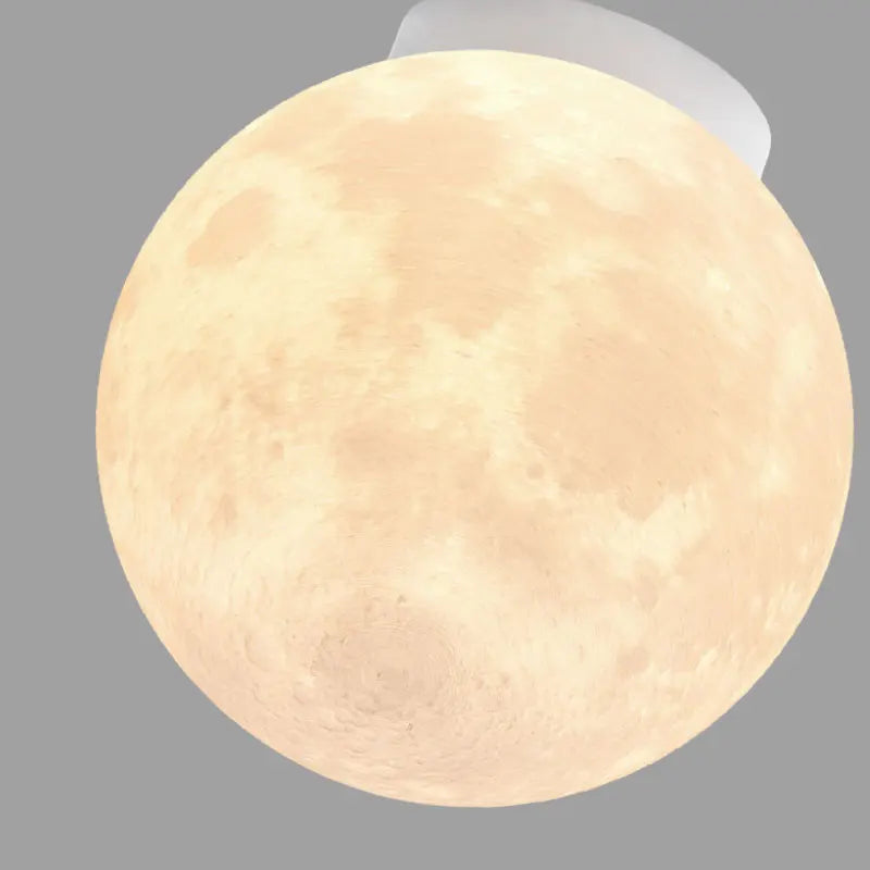 Creative 3D Printing Moon Lights, Modern and Minimalist Hallway Ceiling Lights, Children'S Rooms, Bedrooms, Study Rooms, Living