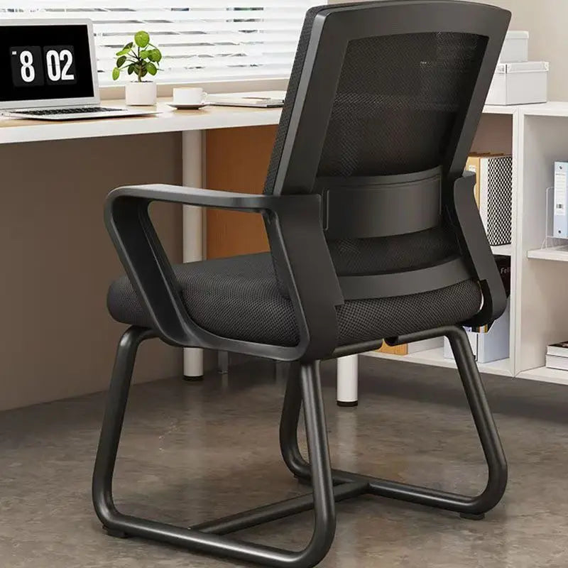 Ergonomic Computer Chair Daily Home Soft Cushion Chair Mesh Breathable Backrest Comfortable Office Computer Learning Chair