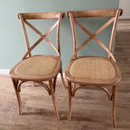 Nordic Retro Solid Wood Dining Chair Restaurant Furniture Simple Dining Chair American Homestay Casual Creative Back Chairs B R