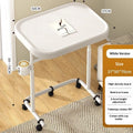 Movable Child Study Desk School Desk Adjustable Bedside Table Compact Lightweight Learning Table for Kids Students Home Use