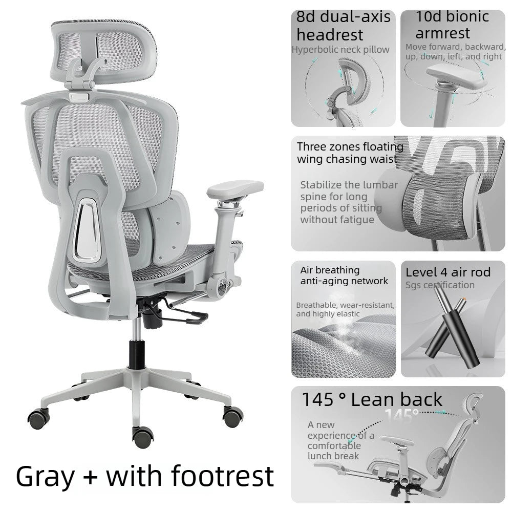 Ergonomic Chair Office Gaming Comfortable Adjustable Armrest Office Chair Relaxing Recline Chaises De Bureau Furniture