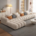 Set Puff Cloud Modern Luxury Couch Velvet Lounge Sofa High End Cream Soft Modular Living Room Furniture L Shape Sofa for Home
