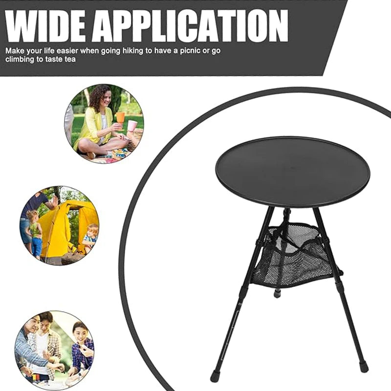 Outdoor Folding Table Portable Lightweight Camping Table Foldable Coffee Tables Oxford Garden Tables Picnic Travel Outdoor Table