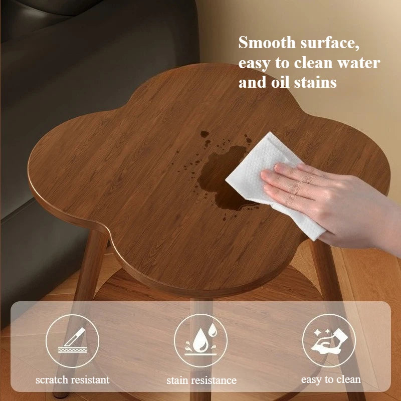 Side Table, Leisure Balcony, Small Table, Modern and Simple Living Room, Small Coffee Table, Bedside Storage