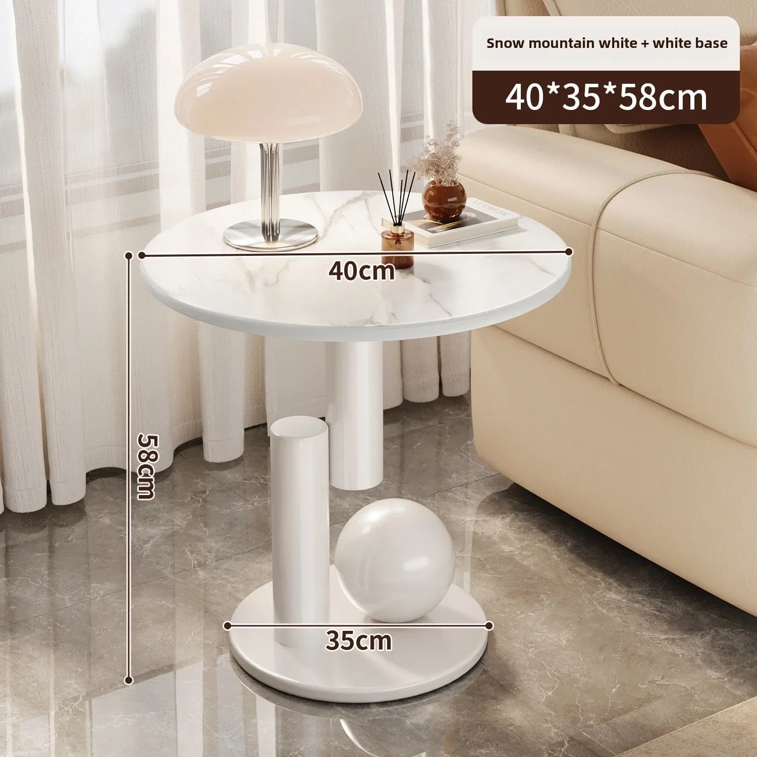 Sedentary Mini Table Coffee Table in the Living Room Furniture Bluetooth Speaker Shelf Home Decoration Offers Chair Sofa