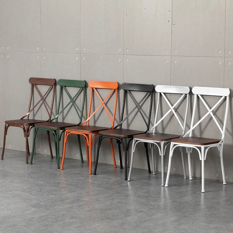 American Industrial Style Old Coffee Shop Restaurant Retro Pub Commercial Leisure Complete Set of Tables and Chairs