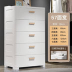 Thickened Storage Cabinet, Locker, Household Snack Storage Box, Bedroom Plastic Chest of Drawers, Locker Drawer Type