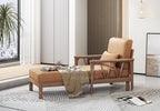 DSA Small Apartment Dual-Purpose Solid Wood Sofa Bed, Multi-Functional Pull-Out Retractable Sofa Bed, Double Sofa Bed