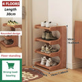 Shoe Rack, Shoe Organizer, Multifunctional Storage Design, Sturdy and Durable, Suitable for Bedroom, Dormitory, Home