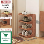 Shoe Rack, Shoe Organizer, Multifunctional Storage Design, Sturdy and Durable, Suitable for Bedroom, Dormitory, Home