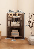 Corner Rack Multi-Layer Triangular Storage Shelf Living Room Floor-To-Wall Cabinet Kitchen Corner Tripod