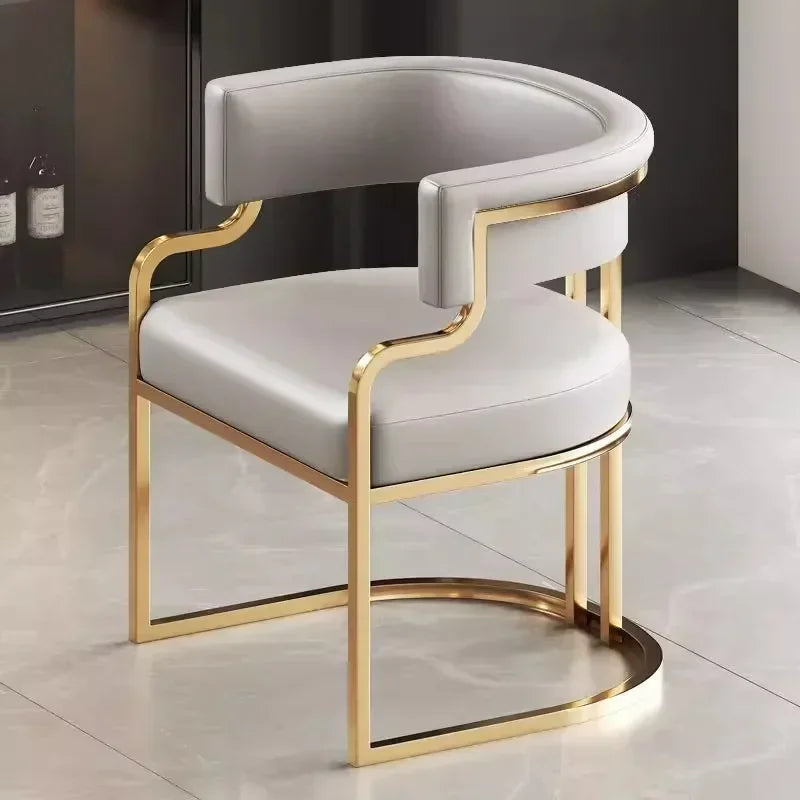 Stable Luxurious Modern Simple Leisure Chairs Dining Chairs Home Negotiation Chairs Fashion Makeup Chairs Tea Table Chairs
