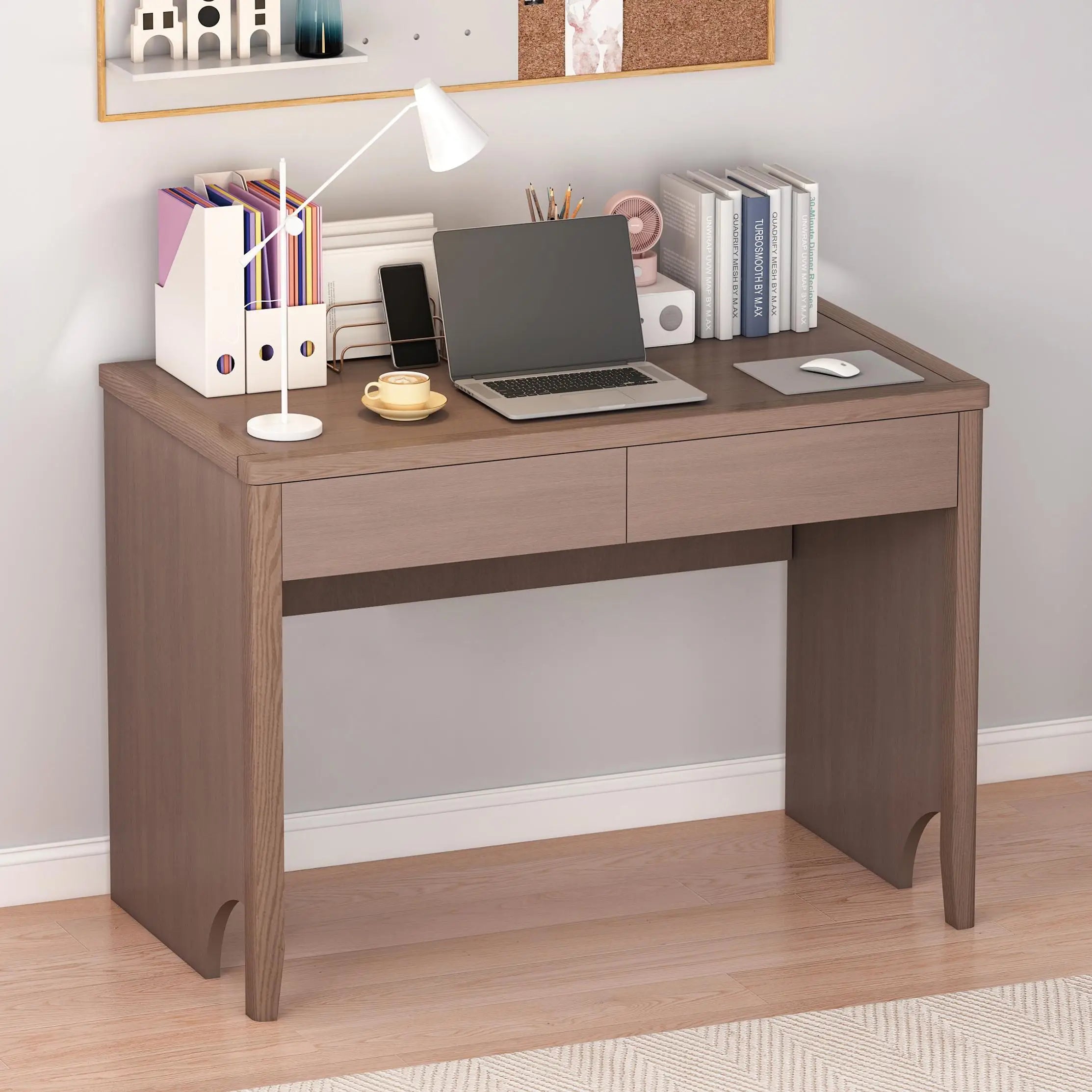 Student Study Office Desk Furniture Space Saving Wooden Desk Top Modern Home Executive Office Desk for Computer