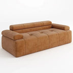 !@Hot Sales Customizable Luxury I-Shaped Fabric Sofa Set Compressed Sponge Bed for Living Room Custom Furniture Manufacturer