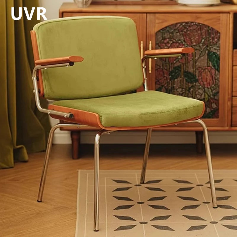 Restaurant Chairs Light Luxury Household Kitchen Backrest Chair Balcony Leisure Makeup Stool Single Sofa Chair Hotel Chair