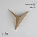 Modern Minimalist Triangle Shape LED Wall Lamps Nordic Style Indoor Living Room Lights 3W AC85-265V Simple Lighting