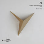 Modern Minimalist Triangle Shape LED Wall Lamps Nordic Style Indoor Living Room Lights 3W AC85-265V Simple Lighting