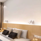 7W GU10 Led Ceiling Wall Light Spot Lights Modern Style Folding Rotation Home Hotel Bedroom Bedside Living Room Wall Lamp