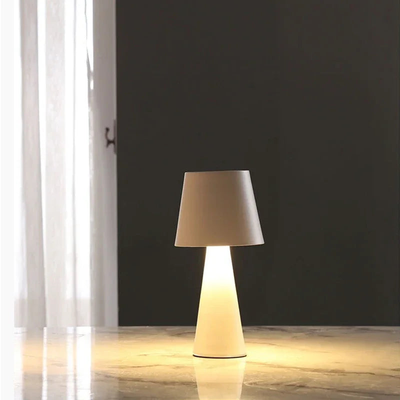 Pop Led Deco Table Lamp Rechargable Night Light Portable USB Charging Touch Bedside Table Lamp Living Room Decoration Desk Light