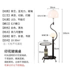 Nordic Modern Floor Lamp LED Flower Tea Table Floor Lamps for Living Room Bedroom Study Desk Lamp Home Decor Standing Lights E27