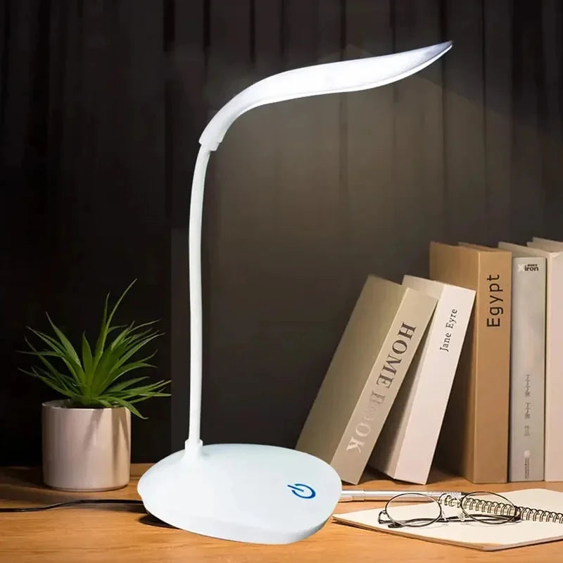 New-Led Reading Desk Lamp Portable Desk Lamp USB Charging Table Light Touch Dimming Learn Eye Protection Light Room Office