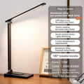 Eye Protection LED Desk Lamp - USB Rechargeable Dimmable Table Lamp for Student Reading Bedroom Bedside